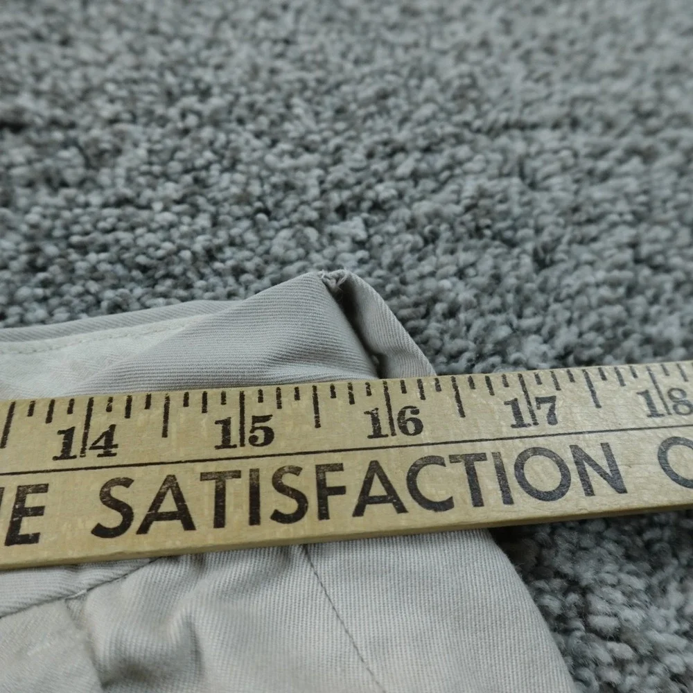 Banana Republic Pants Mens 32X34 Beige Tan Khaki Dawson Chino Trouser Flat Front